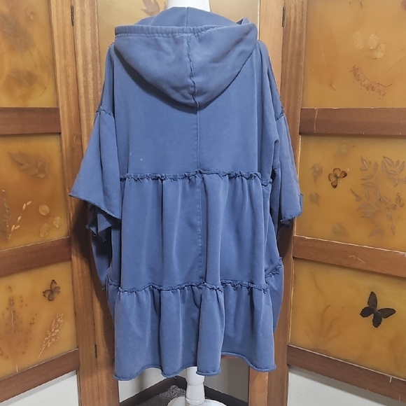 Oli & Hali Blue Hooded Sweatshirt - Picture 8 of 11